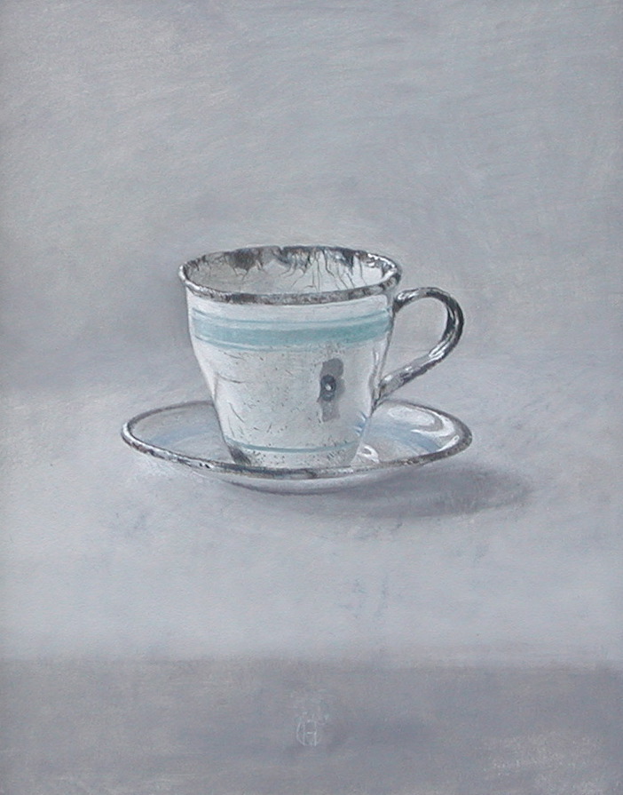 I notice myself observing fruit and ordinary objects like ceramics in a 